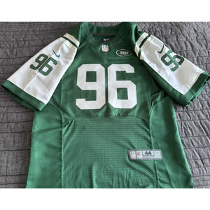 Muhammad Wilkerson NFL New York Jets Nike Elite Jersey Green Size 44 Light Use